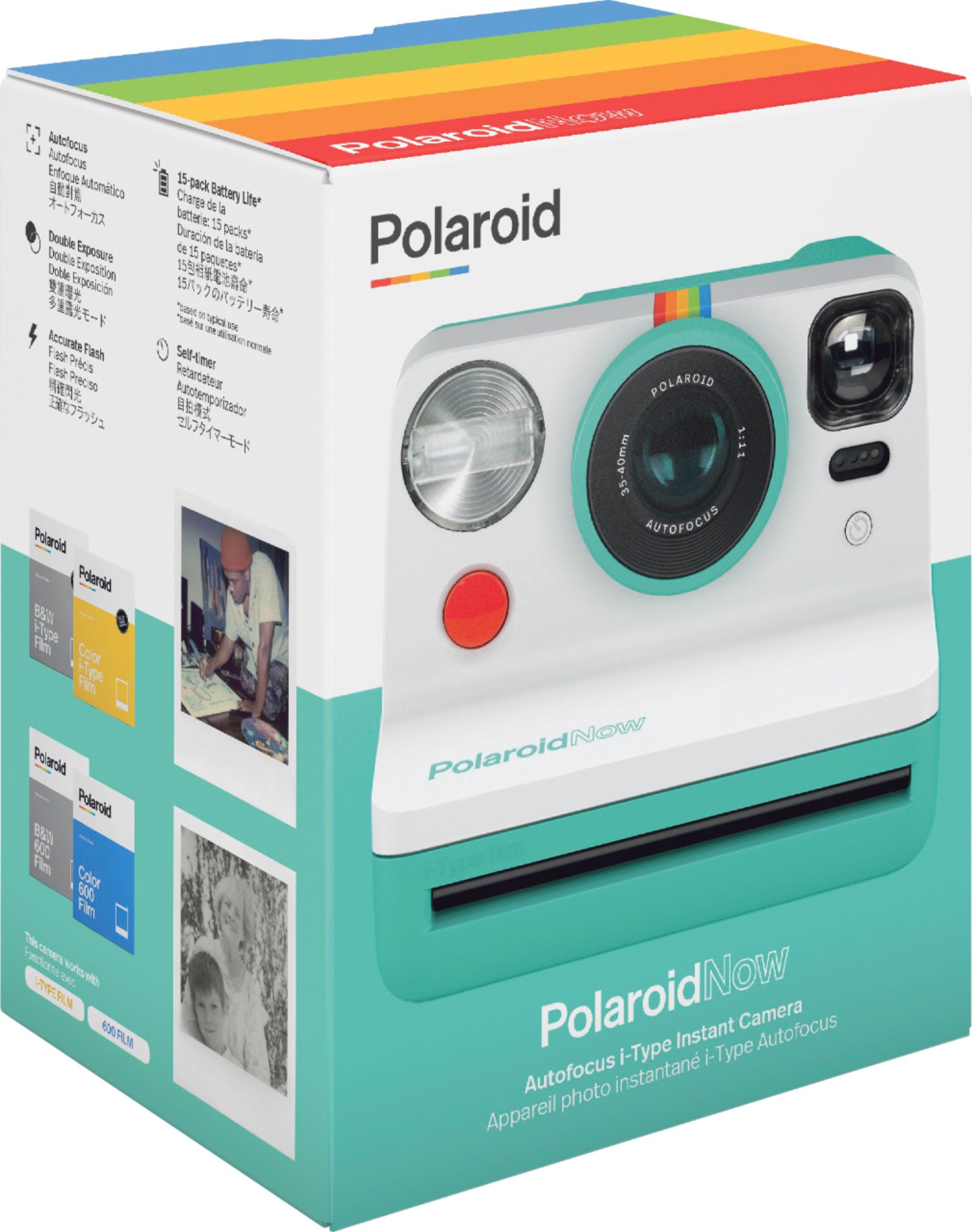 Best Buy: Polaroid Now Camera-Mint 9055