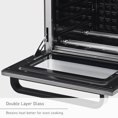 Panasonic FlashXpress 1 Cu. Ft. Toaster Oven with Air Fryer Silver Panasonic FlashXpress 1 Cu. Ft. Toaster Oven with Air Fryer Silver