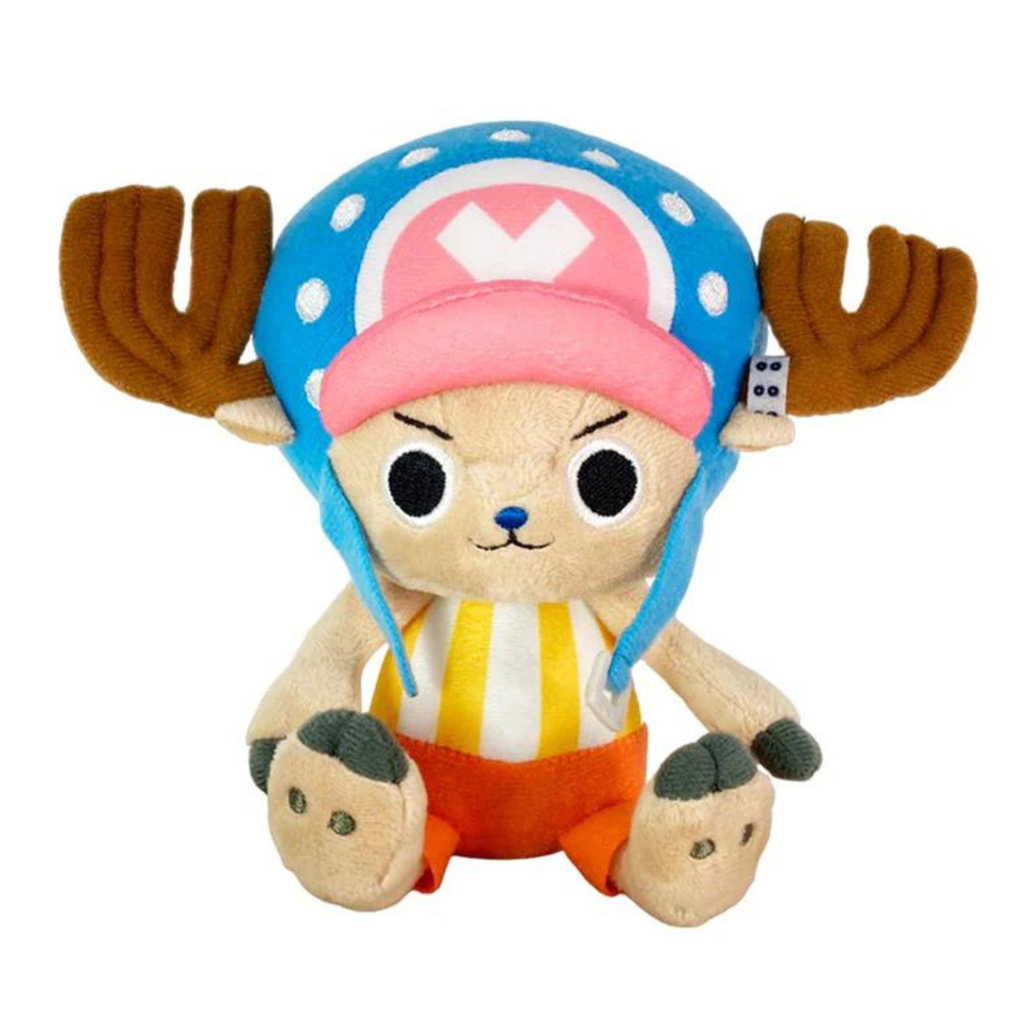 Front. Great Eastern - One Piece Tony Tony Chopper 5 Inch Plush - Multi-Color.