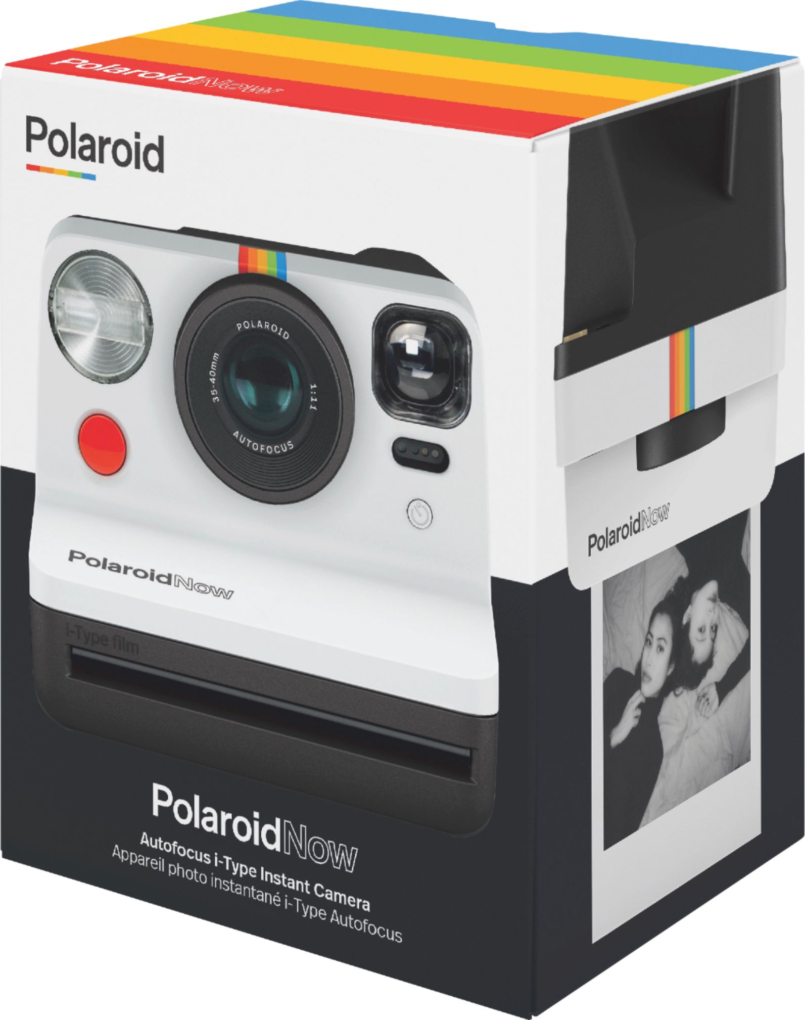Left View: Polaroid - Now Camera-Black & White