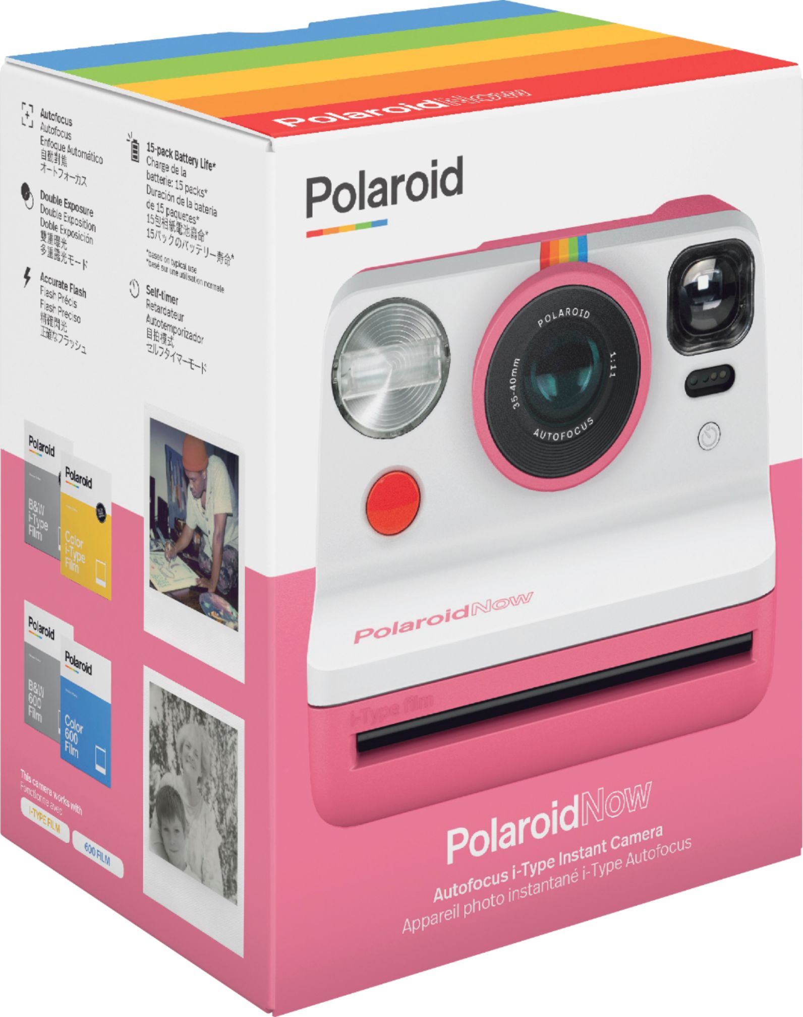 Customer Reviews: Polaroid Now Camera-Pink 9056 - Best Buy