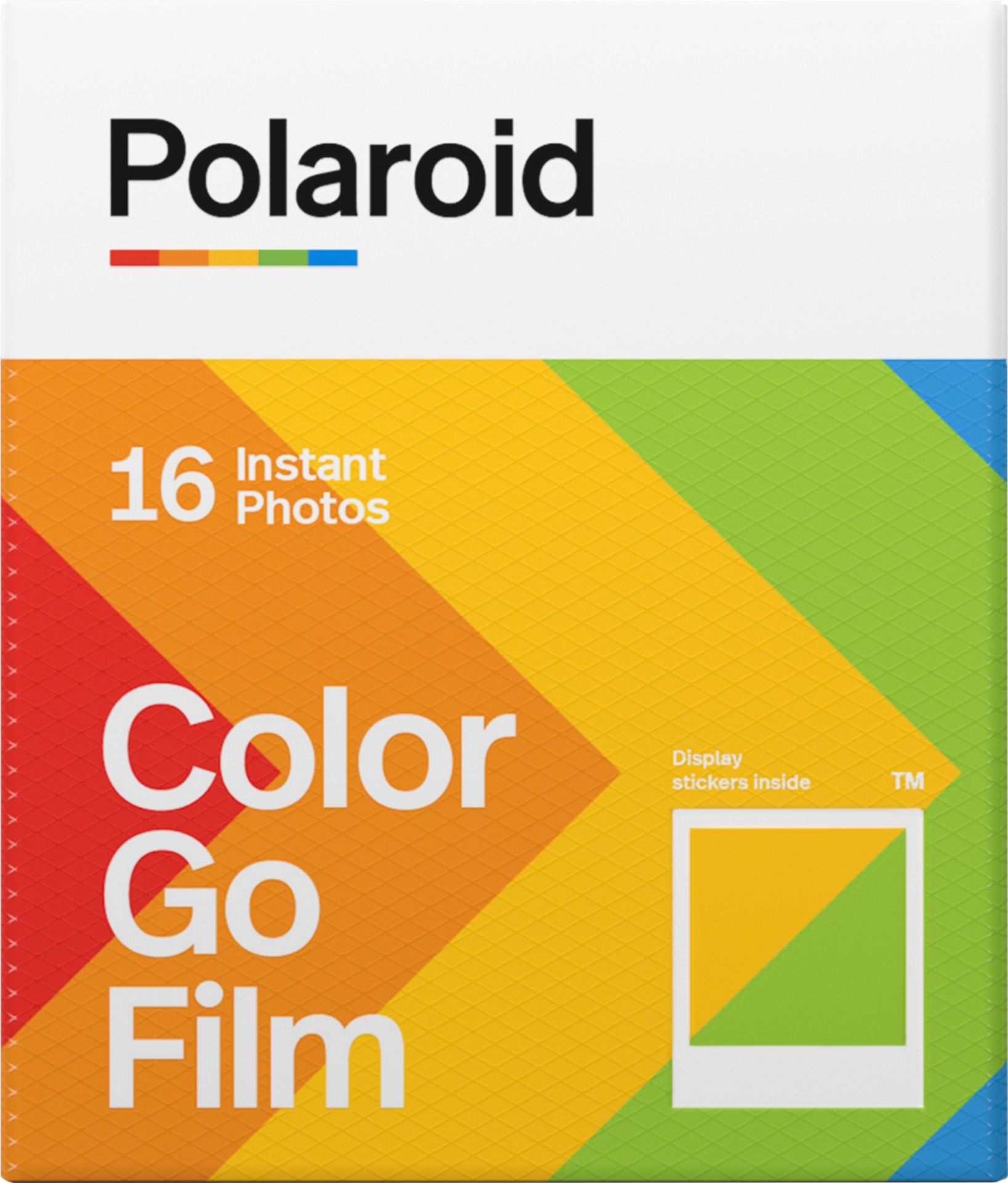 Left View: Polaroid Go Film-Double Pack
