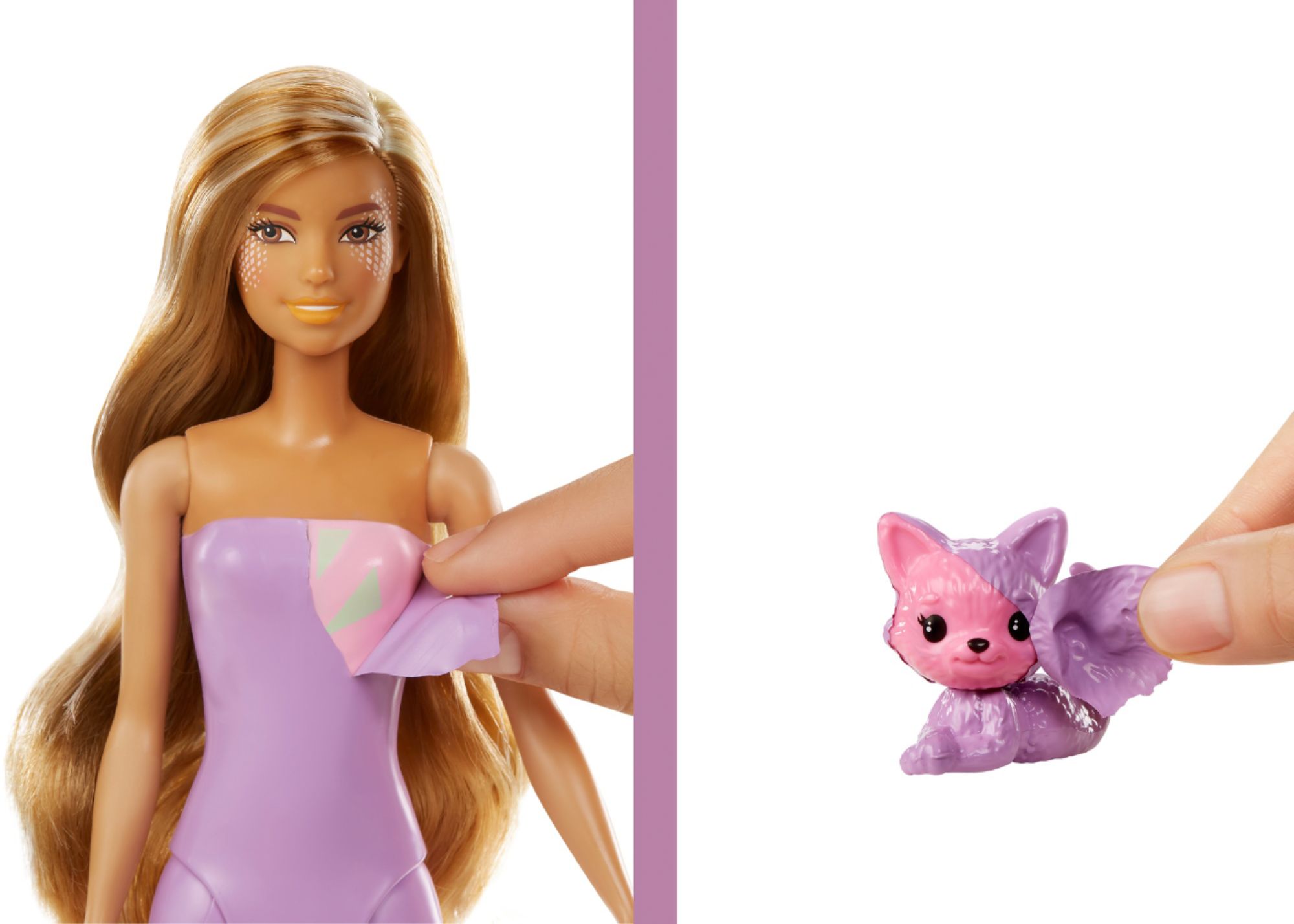Barbie Color Reveal Peel Fada