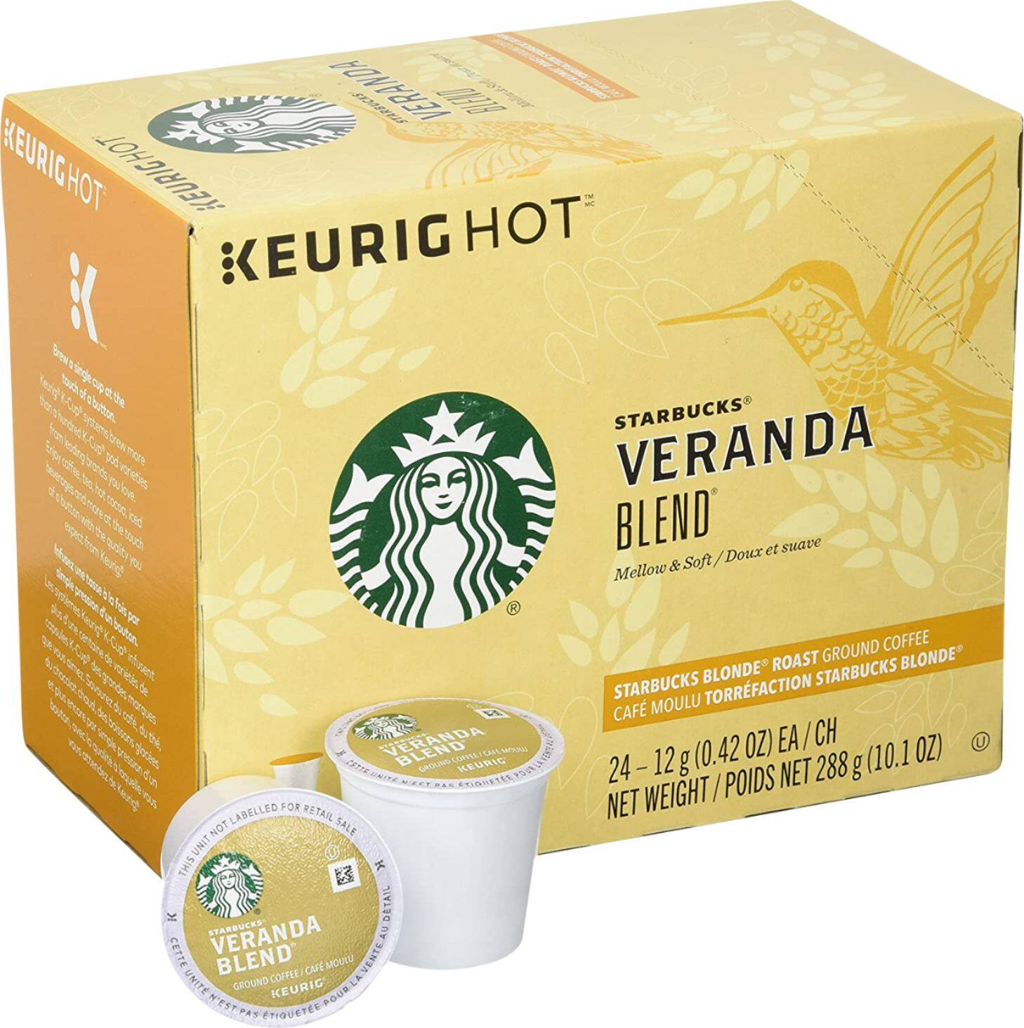 Front. Starbucks - Verona Dark Roast K-Cup Pods 24-Pack.