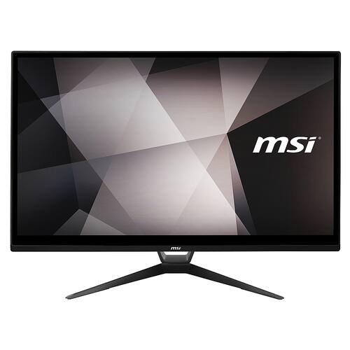 MSI - PRO 22XT AIO 21.5" Touchscreen Desktop - Intel Pentium Gold G6400 - 4GB Memory - 1TB HDD + 64GB SSD - Black