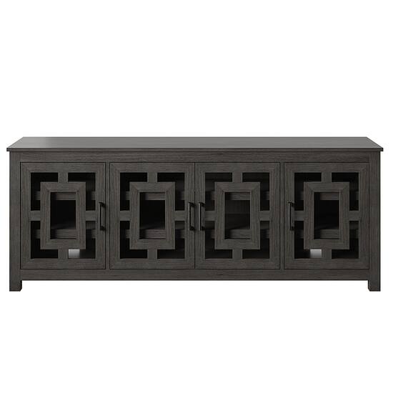 Bell O Tv Stand Weathered Gray TC68 623 PG77 Best Buy