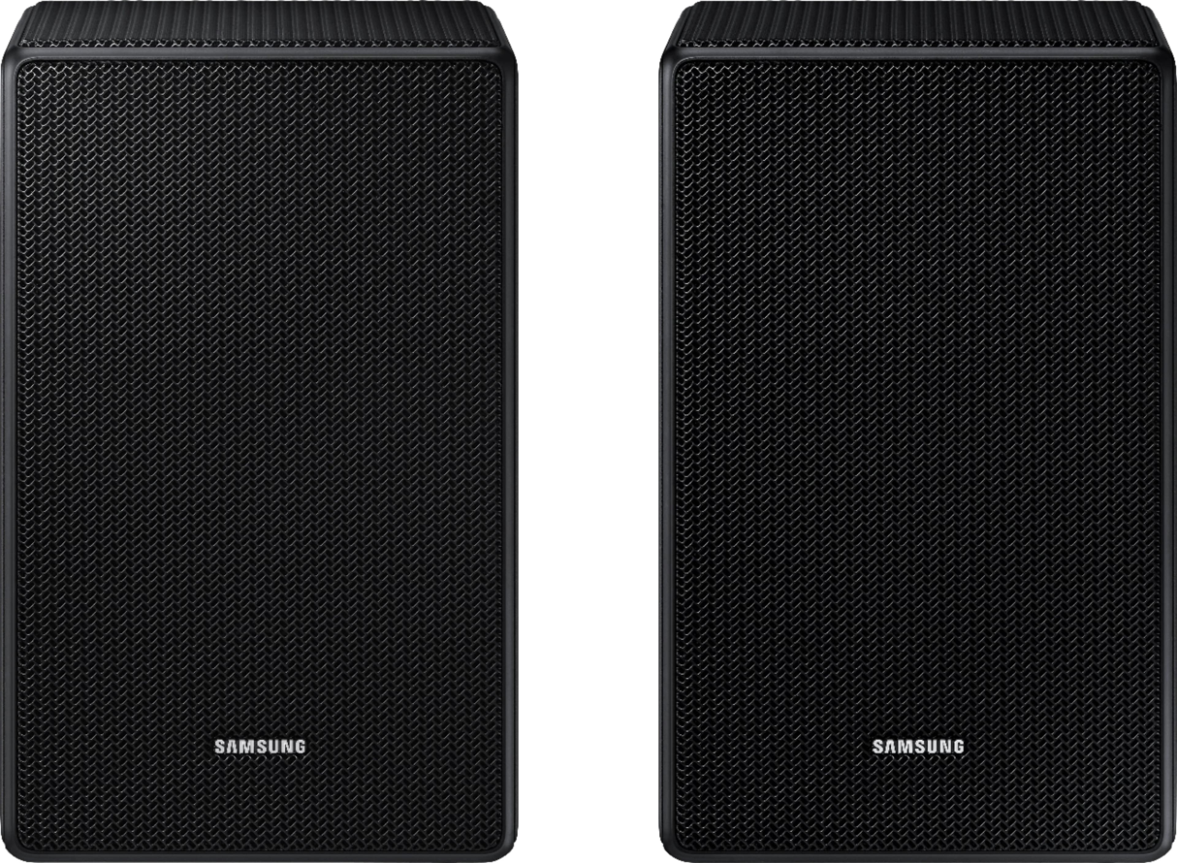 Front. Samsung - SWA-9500S/ZA 2.0.2 Channel Wireless Rear Speaker Kit, Dolby Atmos/DTS:X - Black.