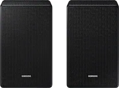 Front. Samsung - SWA-9500S/ZA 2.0.2 Channel Wireless Rear Speaker Kit, Dolby Atmos/DTS:X - Black.