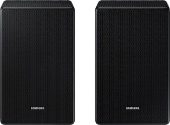 Samsung - 2.0.2-Channel Wireless Rear Speaker Kit with Dolby Atmos/DTS:X - Black - Front_Zoom