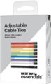 Alt View 15. Best Buy essentials™ - 8" Cable Ties - Multi-Colored.