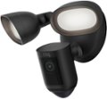 Left Zoom. Ring - Floodlight Cam Wired Pro Outdoor Wireless 1080p Surveillance Camera - Black.