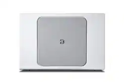 Bluesound - PULSE SUB+ Wireless Powered Subwoofer - White - Front_Zoom