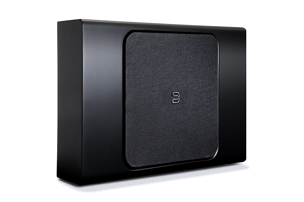 Angle View: Bluesound - PULSE SUB+ Wireless Powered Subwoofer - Black