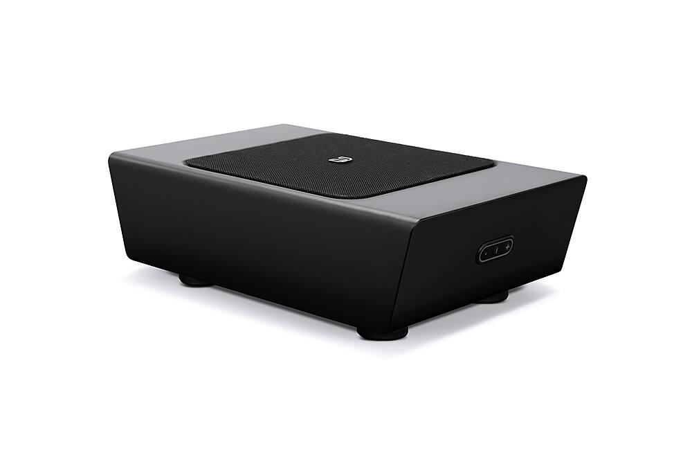 Left. Bluesound - PULSE SUB+ Wireless Powered Subwoofer - Black.