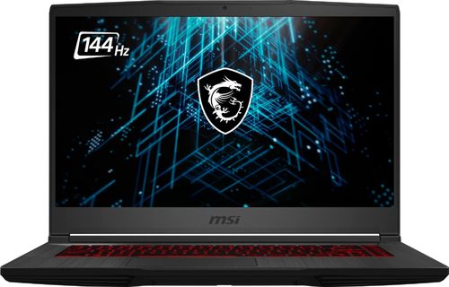 MSI - GF65 15.6"" 144hz Gaming Laptop - Intel Core i5 - NVIDIA GeForce RTX3060 - 512GB SSD - 8GB Memory - Black