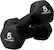 Alt View 11. Tru Grit - Hex Neoprene Dipped Dumbbell 5lb Single - Black.