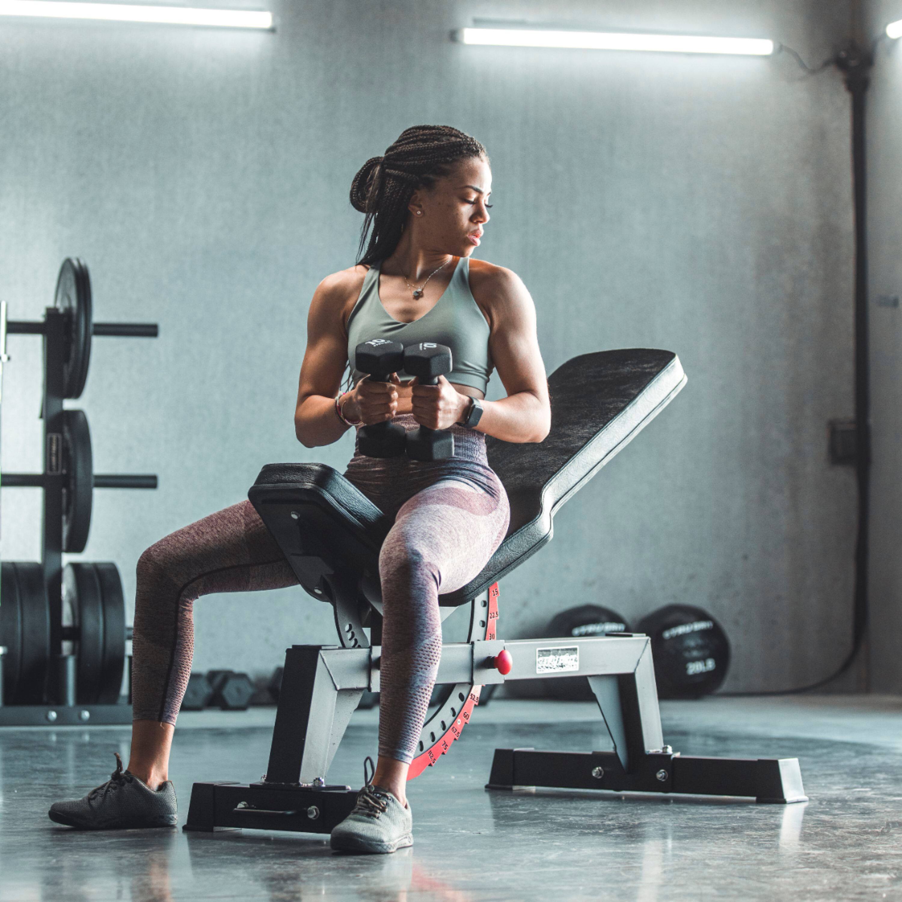 Alt View 12. Tru Grit - Hex Neoprene Dipped Dumbbell 15lb Single - Black.