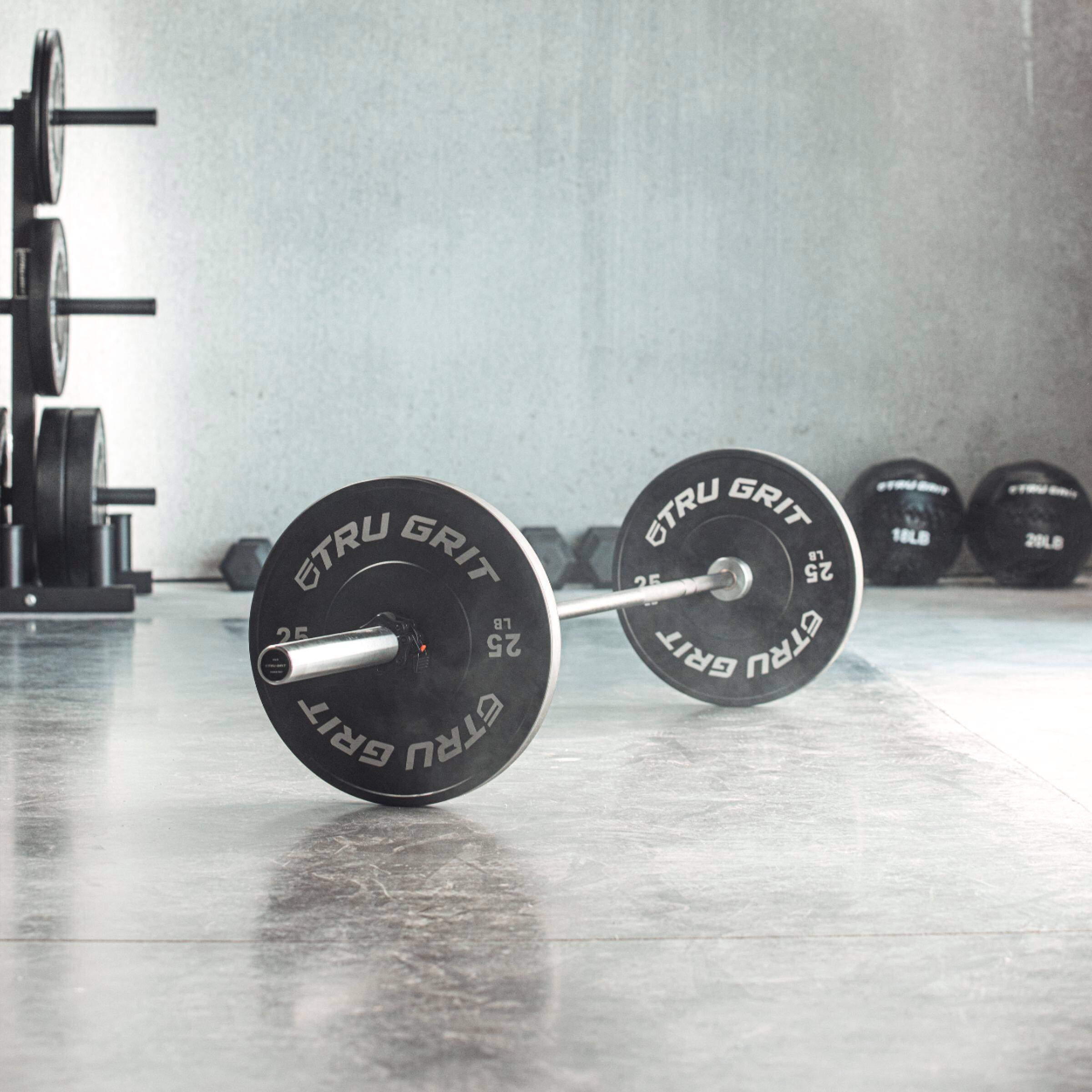Angle View: Tru Grit - Bumper Plate 10LB Pair - Black