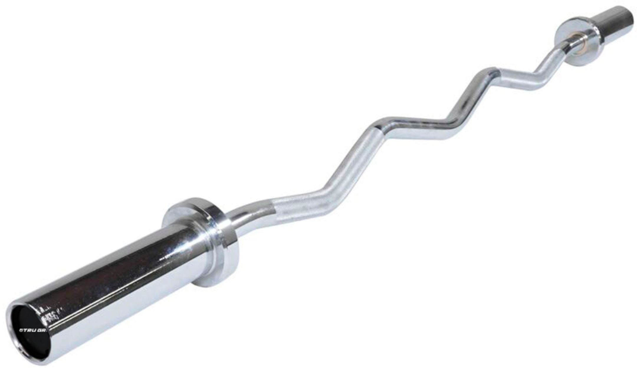 Angle View: Tru Grit - Curl Bar - Silver