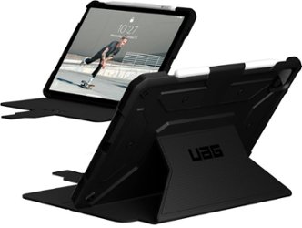 UAG - Metropolis Case for Apple 11-Inch iPad Pro (Latest Model/3rd Generation) & iPad Air 10.9-Inch (5th/4th Generations) - Black - Front_Zoom