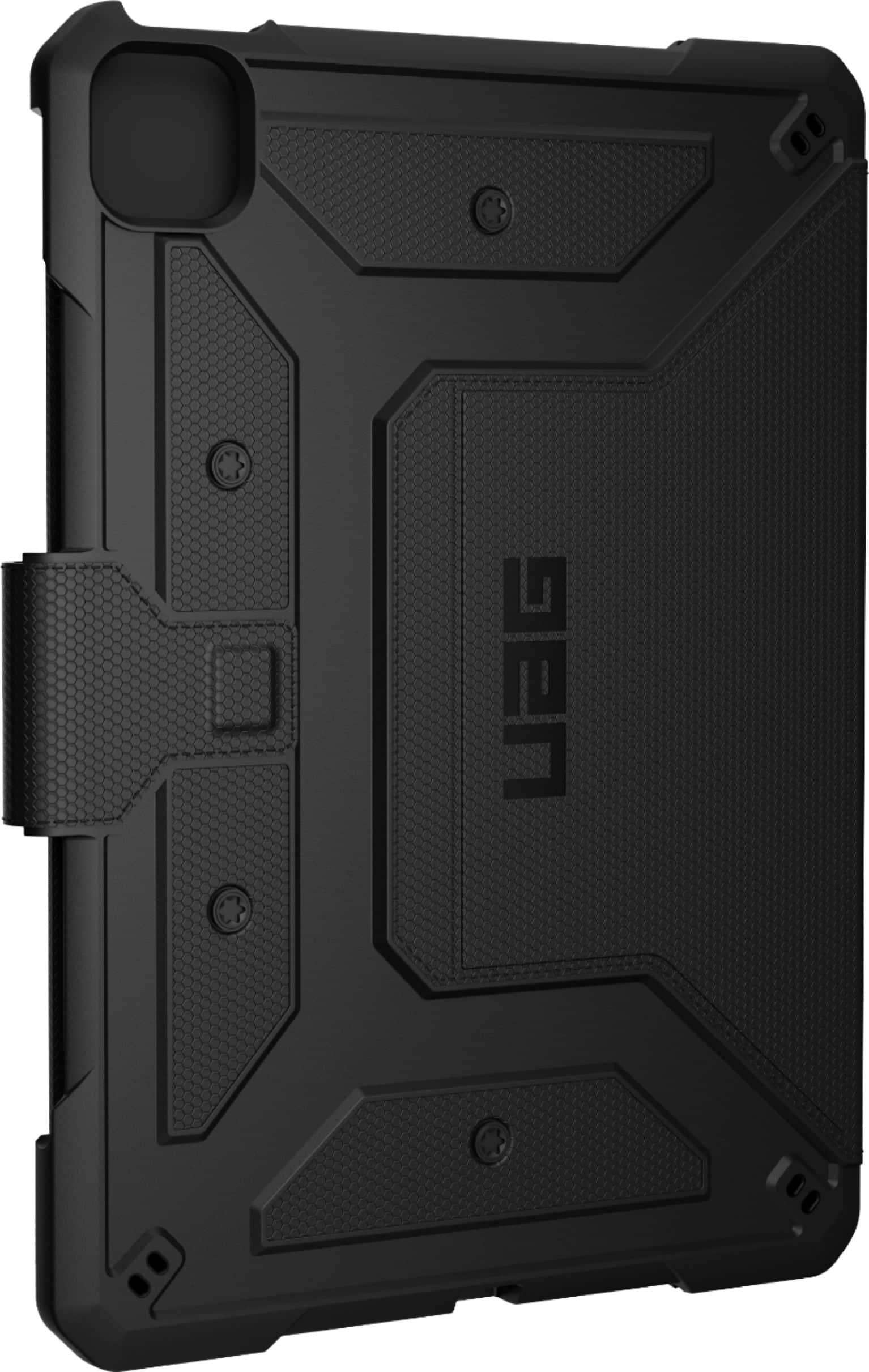 Angle. UAG - iPad Pro 11in 3rd Gen Mtpls / iPad Air 11" (Gen 6/M Chip) - Black.