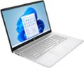 Left Zoom. HP - 17.3" Laptop - AMD Ryzen 5 - 8GB Memory - 256GB SSD - Natural Silver.