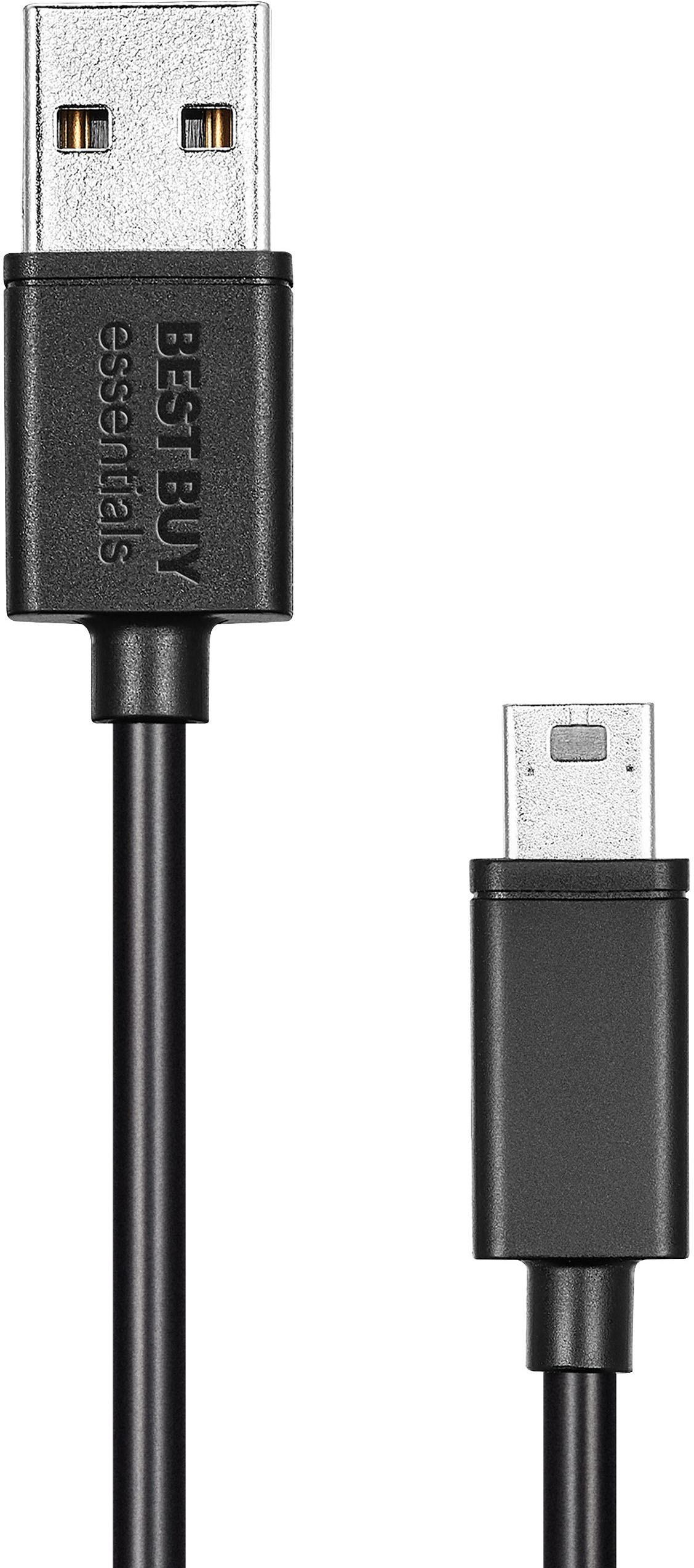 Cena De confianza tomar Best Buy essentials™ 3' USB-to-Mini-B Charge-and-Sync Cable Black  BE-PC2AMU3 - Best Buy