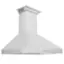 Alt View 11. ZLINE - 36" Externally Vented Range Hood with Built-in CrownSound™ Bluetooth Speakers - Stainless steel.