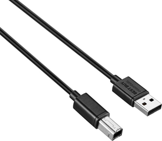 election disgusting Sea Best Buy essentials™ 6' USB 2.0-to-USB-B Cable Black BE-PC2ABU6 - Best Buy