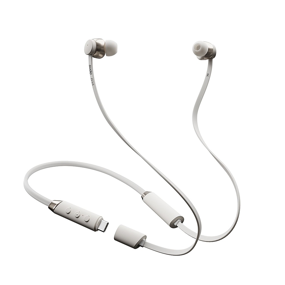 Sudio - Elva True Wireless Noise Canceling In-Ear Headset - White