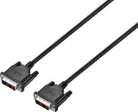 Best Buy essentials™ - 6.5' DVI-D Single Link Cable - Black - Front_Zoom