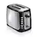 Front. Hamilton Beach - Sure-Toast 2-Slice Wid-Slot Toaster with Toast Boost - BLACK.