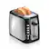 Alt View 14. Hamilton Beach - Sure-Toast 2-Slice Wid-Slot Toaster with Toast Boost - BLACK.