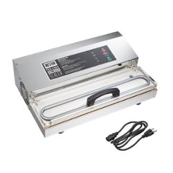 Weston - Pro-2600 Commercial Grade Stainless Steel Vacuum Sealer - STAINLESS STEEL - Front_Zoom
