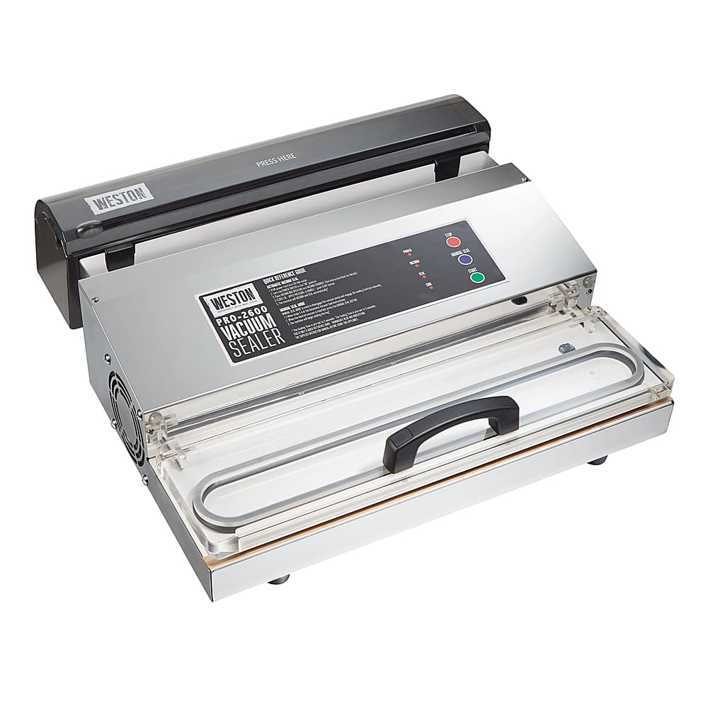 Alt View 12. Weston - Pro-2600 Commercial Grade Vacuum Sealer - Stainless Steel.