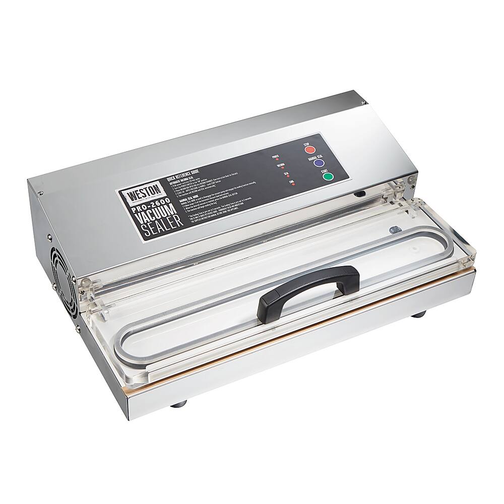 Alt View 15. Weston - Pro-2600 Commercial Grade Vacuum Sealer - Stainless Steel.