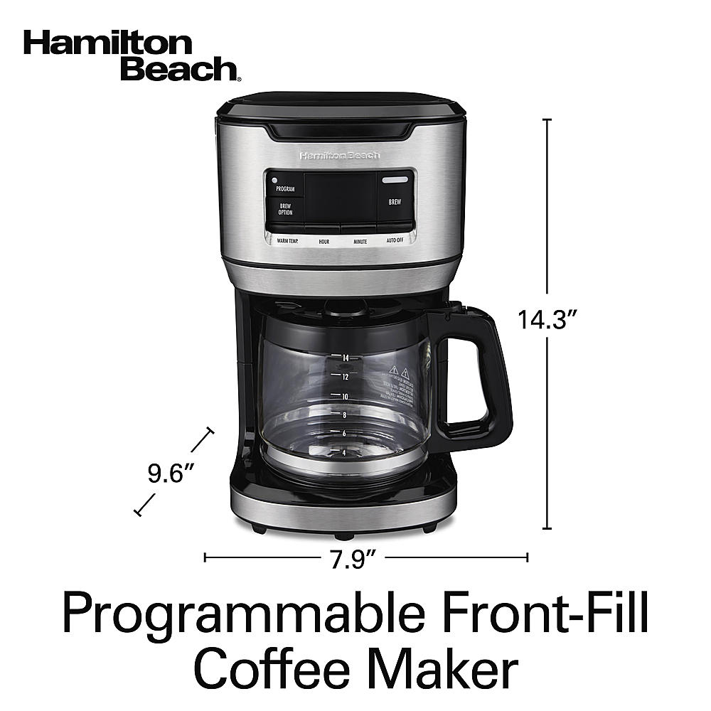 Hamilton Beach Single-Spout 45-Cup Coffee Urn Stainless Steel 40519 - Best  Buy