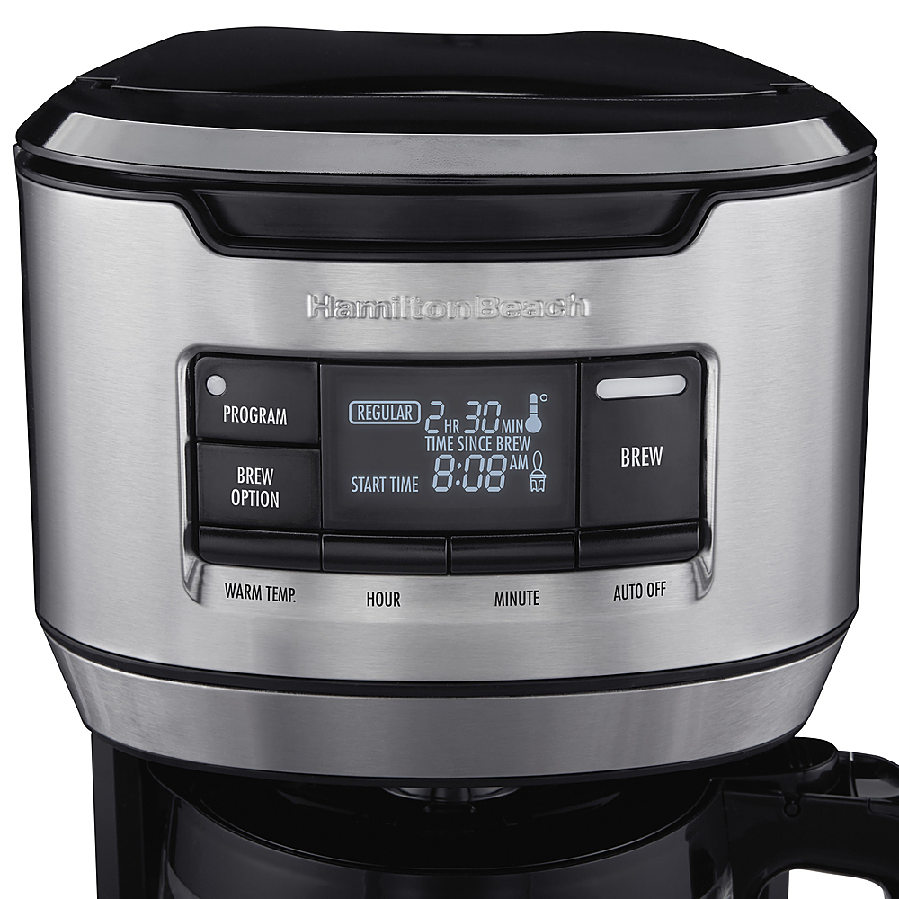 Hamilton Beach® FrontFill Deluxe 12 Cup Programmable Coffee Maker