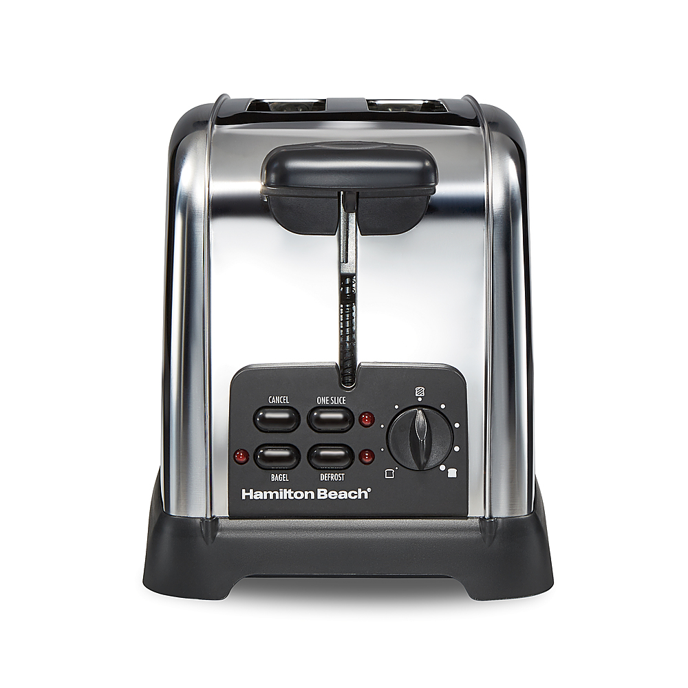 Best Buy: Hamilton Beach Sure-Toast 2-Slice Wid-Slot Toaster with Toast  Boost BLACK 22820