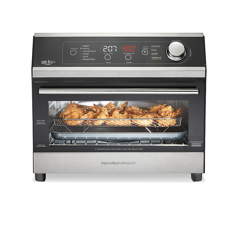 Best Buy: Hamilton Beach 6 Slice Digital Air Fryer Toaster Oven BLACK 31220