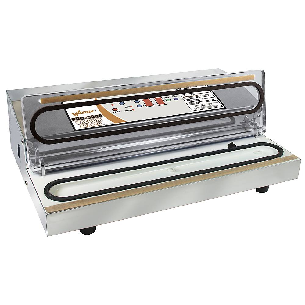 Alt View 11. Weston - Pro-3000 Vacuum  Sealer - Stainless Steel.