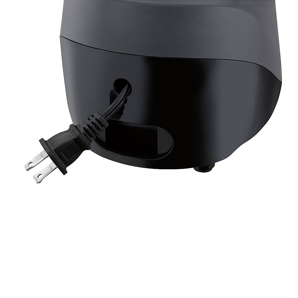 Alt View 14. Hamilton Beach - Wave Crusher Blender with 40 oz. Glass Blender Jar and 20 Oz. Travel Jar - Black.