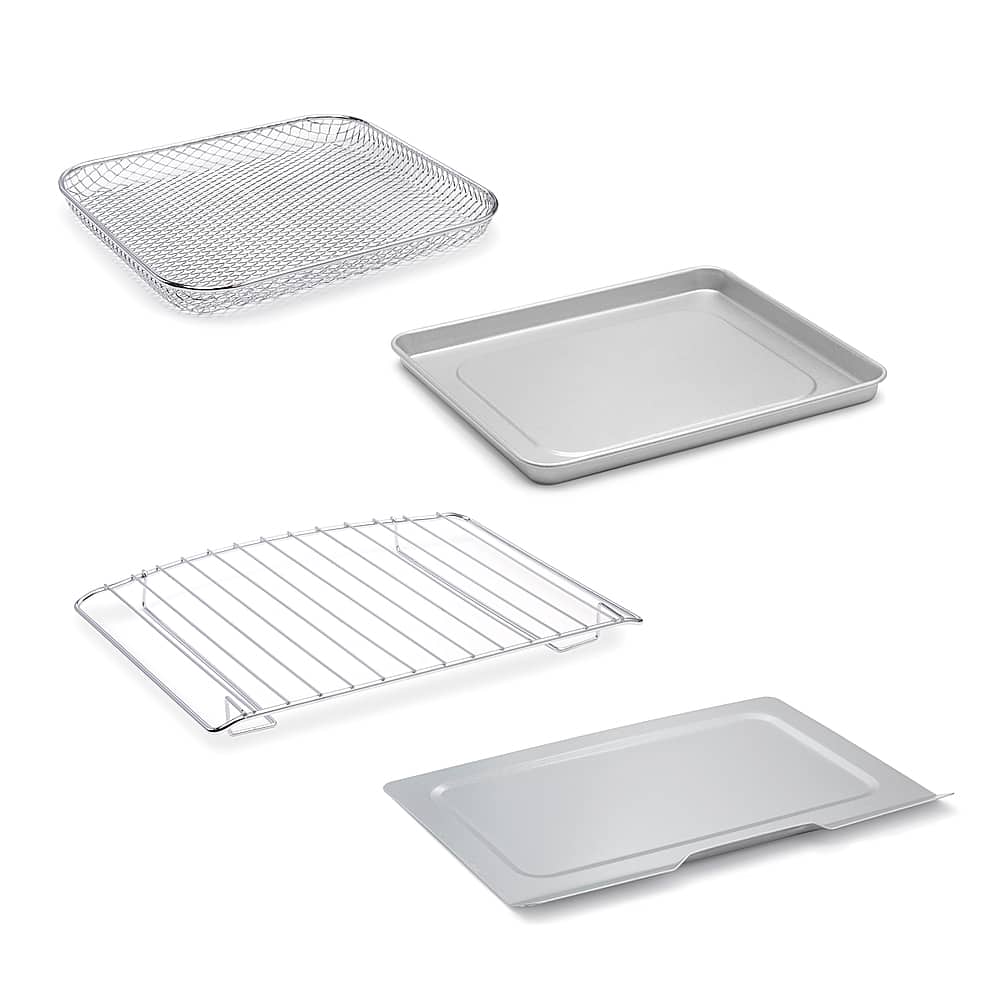 Alt View 12. Hamilton Beach - Sure-Crisp 4-Slice Air Fryer Toaster Oven - STAINLESS STEEL.