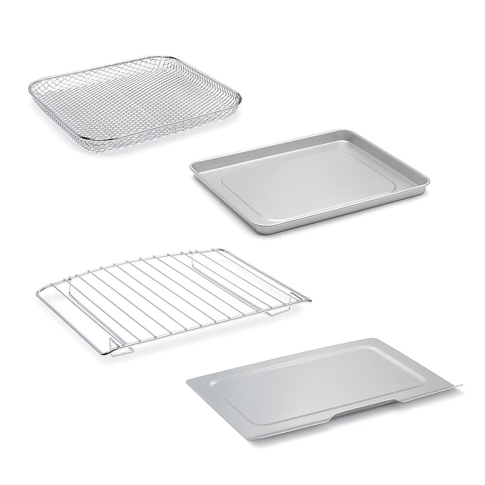 Alt View 12. Hamilton Beach - Sure-Crisp 4-Slice Air Fryer Toaster Oven - STAINLESS STEEL.