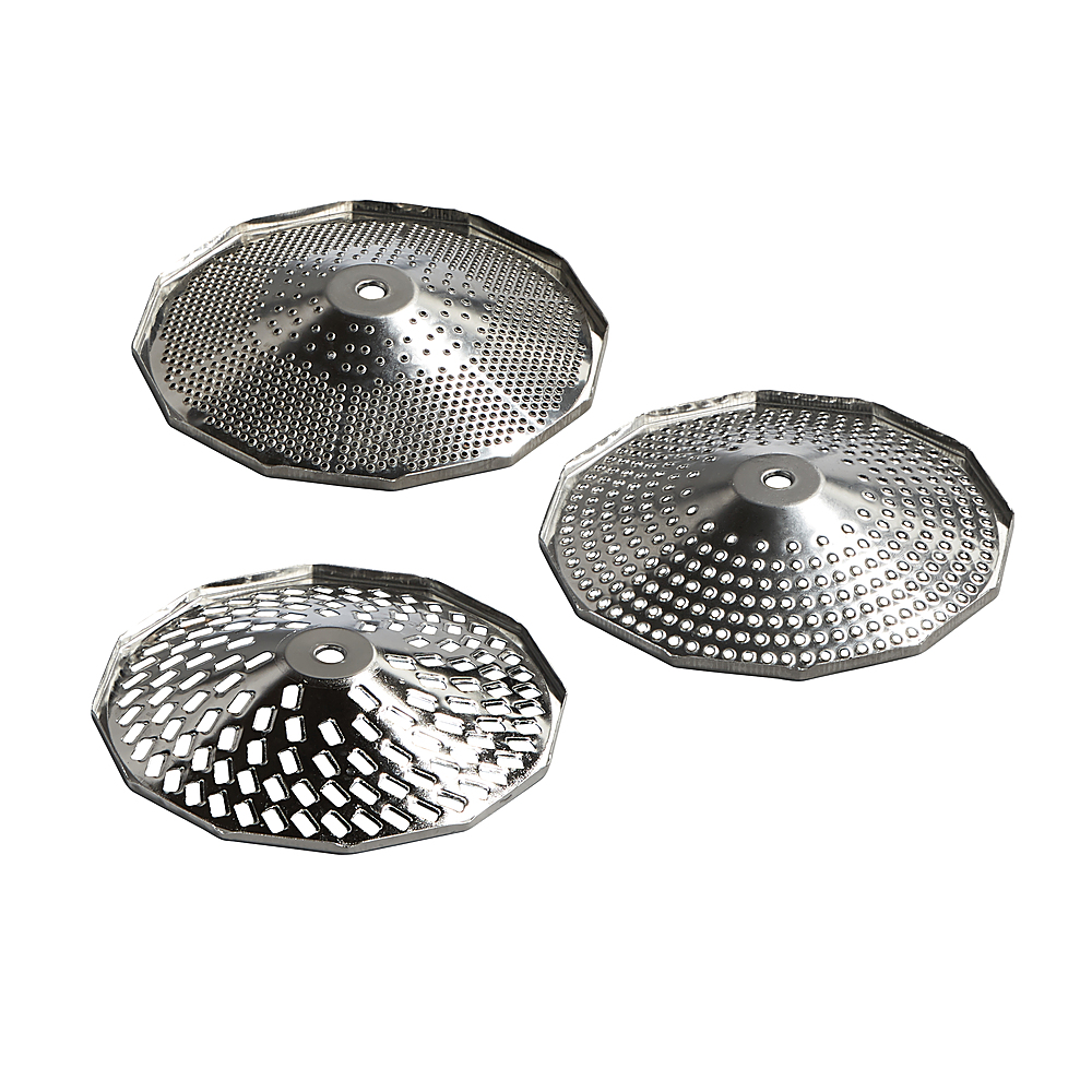 Weston Stainless Steel Food (61-0101-W) 1 Quart Capacity, 3 Milling Discs,  Dishwasher Safe