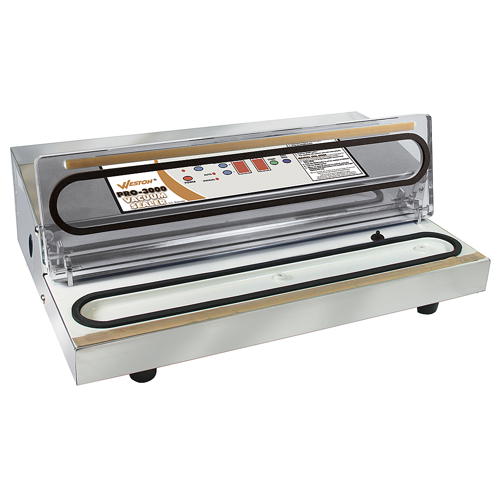 Angle View: Weston - Pro-1100 Vacuum Sealer - Stainless Steel