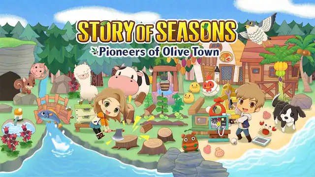 Front. Nintendo - Story of Seasons: Pioneers of Olive Town. - E (Everyone)