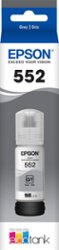Epson - T552 Dye Ink Bottle - Grey - Front_Zoom