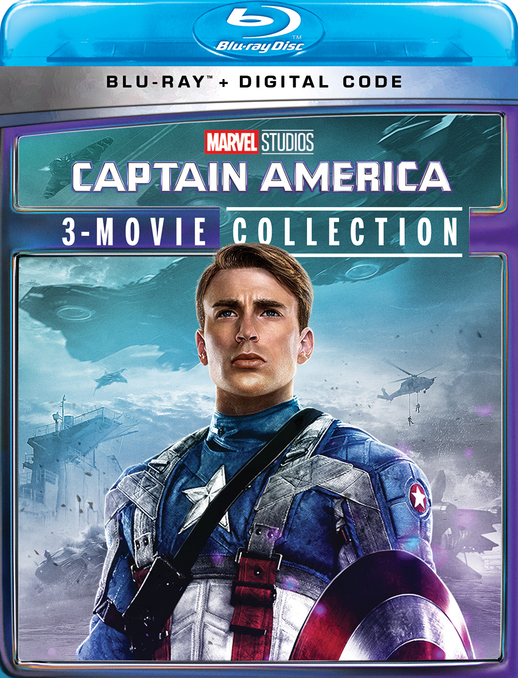 Captain America 3-Movie Collection [Includes Digital Copy] [Blu-ray] Best  Buy