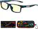 Front. GUNNAR - Blue Light Gaming & Computer Glasses - Cruz - Teal.